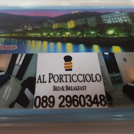 Al Porticciolo Panzió Salerno Kültér fotó